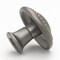 Gliderite Hardware 1-1/4 in. Graphite Gray Round Beaded Cabinet Knob, 5PK 5222-GPH-5 - alternate 3